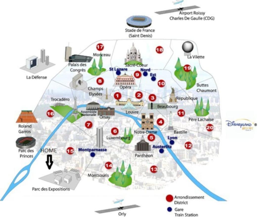 Stayparis Issy-les-Moulineaux Buitenkant foto